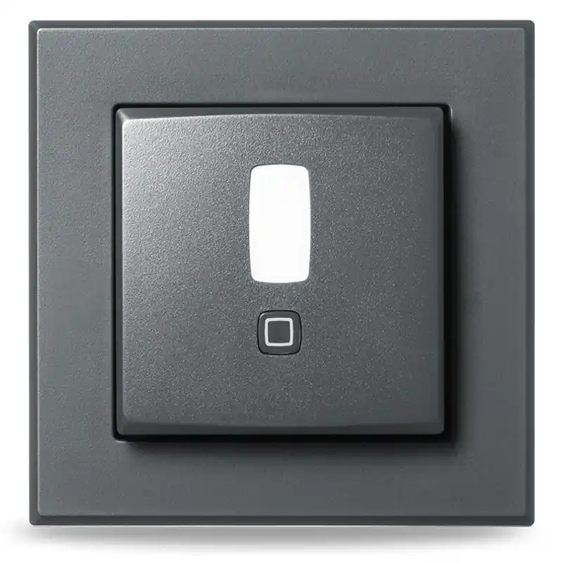 Beperkt Aanbod HOMEMATIC IP PIR detektor pohybu, pro 55mm rámeček, bezdrátový, vnitřní, antracitová