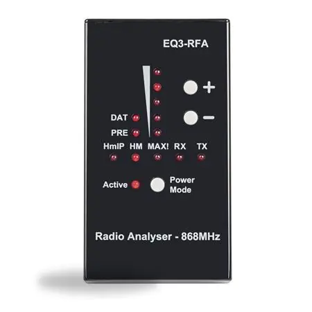 HOMEMATIC IP tester signálu, černá Beperkte Voorraad