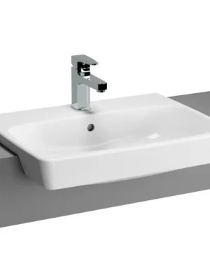 VITRA METROPOLE umyvadlo 50 cm, s otvorem pro baterii a přepadem, VitrAhygiene Dagaanbieding