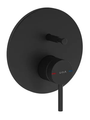Korting VITRA ORIGIN vanová podomítková baterie, s přepínačem, matná černá