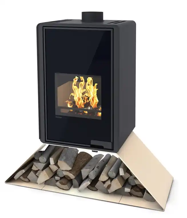 Must-Have HS FLAMINGO DELUXE SENAI krbová kamna 9kW, krémová