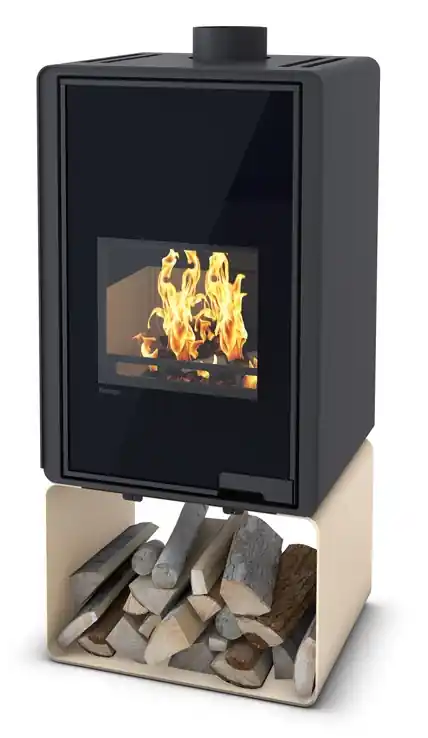 HS FLAMINGO DELUXE PENTAI krbová kamna 9kW, krémová Ihned K Objednání