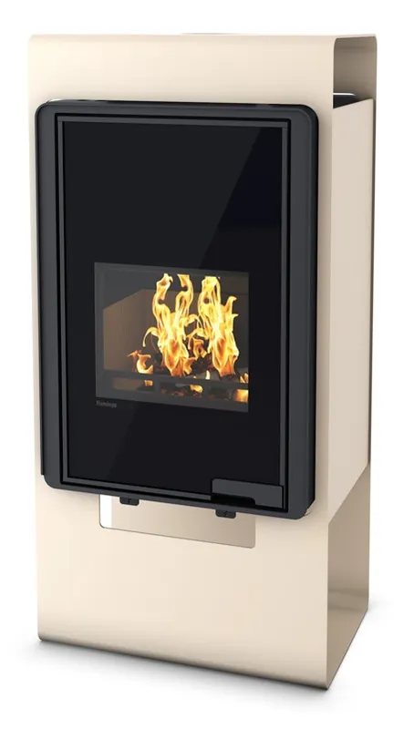 HS FLAMINGO DELUXE SINGA krbová kamna 9kW, krémová Výhodná Nabídka
