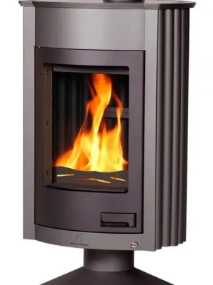 HS FLAMINGO MASTERFLAMME MEDIE II krbová kamna 12kW, šedá Beperkt Aanbod