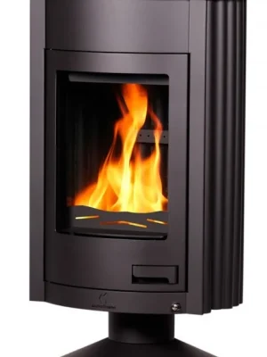 HS FLAMINGO MASTERFLAMME MEDIE II krbová kamna 12kW, černá Betrouwbaar