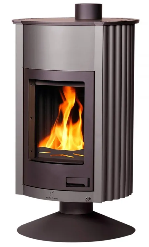 HS FLAMINGO MASTERFLAMME GRANDE II krbová kamna 17kW, šedá Nieuw