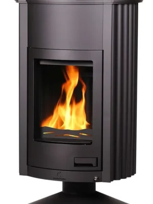 Expresní Doručení HS FLAMINGO MASTERFLAMME GRANDE II krbová kamna 17kW, černá