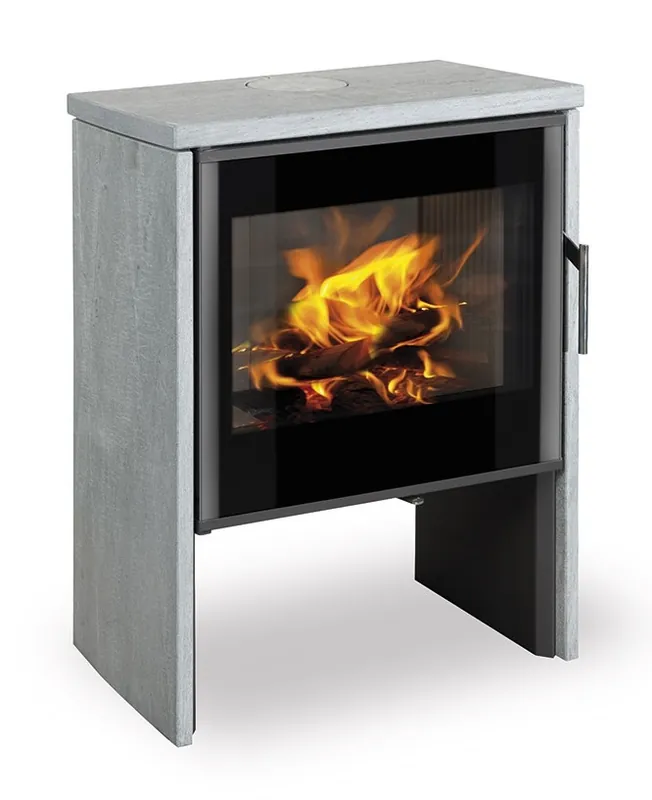 ROMOTOP RIANO N03 krbová kamna 3-7,8kW, černá/serpentin Finale Výprodej