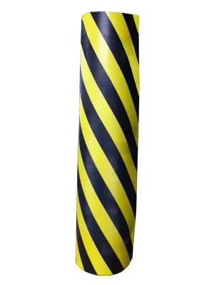 Koop Vandaag Černo-žlutá pěnová ochrana rohů zdí, stěn - délka 150 cm, výška 100 cm, tloušťka 1 cm