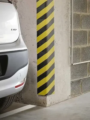 Actieprijs Černo-žlutá pěnová ochrana rohů zdí, stěn - délka 120 cm, šířka 12,5 x 12,5 cm, tloušťka 2,5 cm