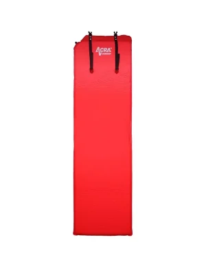 Červená samonafukovací karimatka - délka 186 cm, šířka 53 cm, výška 3 cm Gereduceerde Prijs