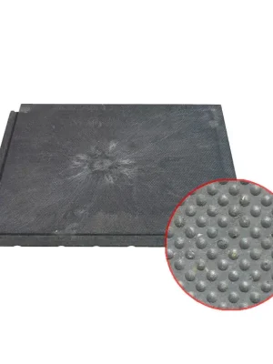 Gereduceerde Prijs Plastová kuličková interierová podlahová deska FLOMA RePVC - délka 80 cm, šířka 60 cm, výška 2,2 cm