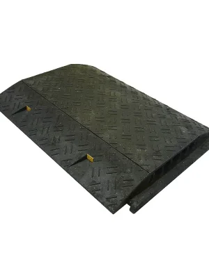 Černý plastový kabelový most (4x35x35, 1x35x40) FLOMA CPR27 - délka 80 cm, šířka 60 cm, výška 6 cm Lage Prijs