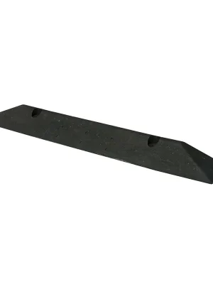Černý plastový parkovací doraz CarStop - délka 78 cm, šířka 10 cm, výška 6 cm Exclusieve Aanbieding