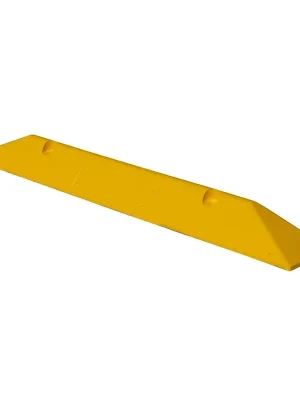 Žlutý plastový parkovací doraz CarStop - délka 78 cm, šířka 10 cm, výška 6 cm Flitsaanbieding