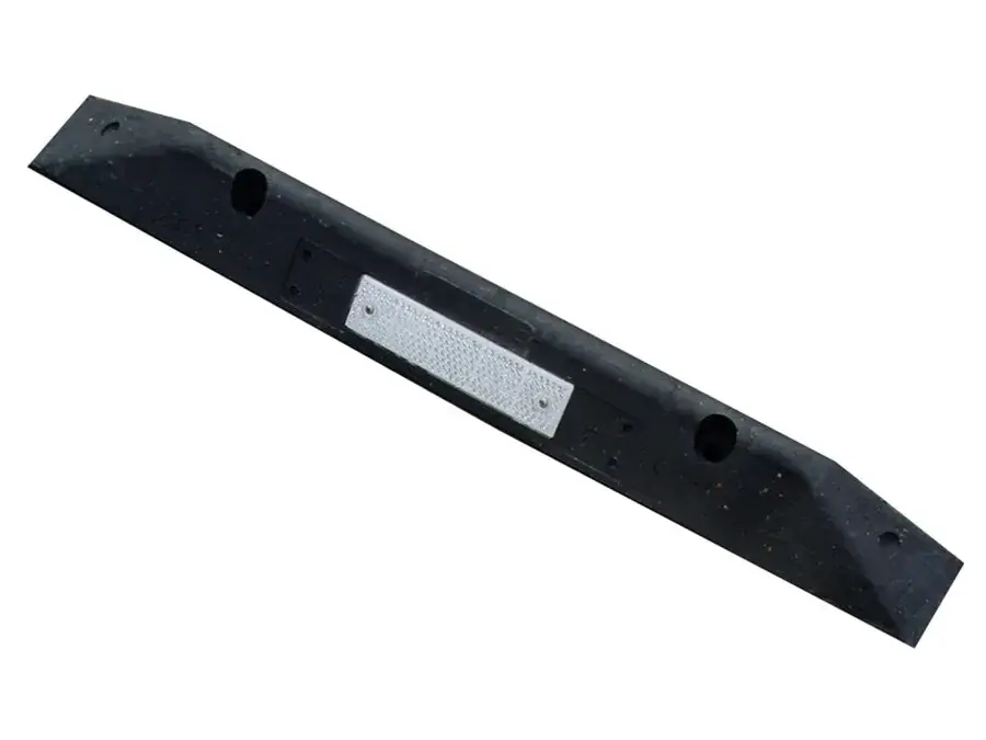 Bílá reflexní odrazka pro parkovací dorazy CarStop - délka 18 cm, šířka 4 cm Lage Kosten
