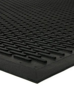 Lage Kosten Gumová protiúnavová protiskluzová rohož FLOMA Scraper - délka 90 cm, šířka 150 cm, výška 0,6 cm
