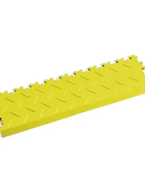 Korting Žlutý plastový (PVC) nájezd Fortelock Industry (diamant) - délka 51 cm, šířka 14 cm, výška 0,7 cm