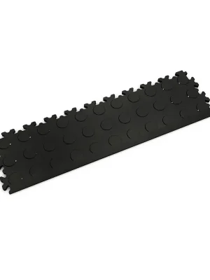 Uitverkoop Černý plastový (PVC) nájezd Fortelock Industry (penízky) - délka 51 cm, šířka 14 cm, výška 0,7 cm