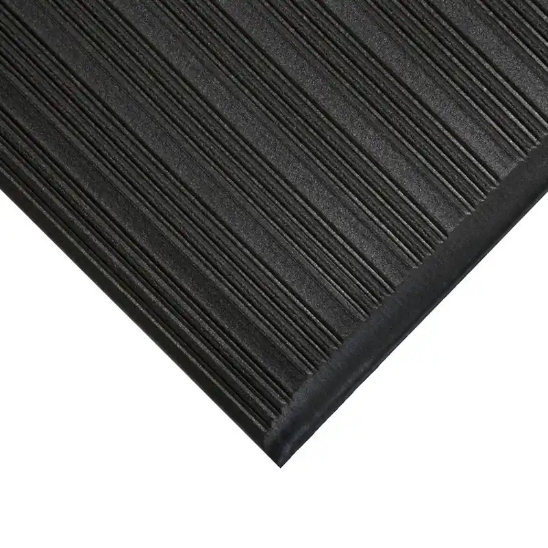 Koop Online Černá pěnová protiskluzová protiúnavová rohož - délka 150 cm, šířka 90 cm, výška 0,95 cm