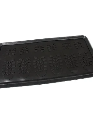 Korting Gumový odkapávač na boty FLOMA Shoes - délka 40 cm, šířka 80 cm, výška 2,3 cm