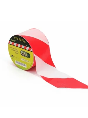 Exclusieve Aanbieding Bílo-červená vytyčovací páska - délka 500 m, šířka 7,5 cm
