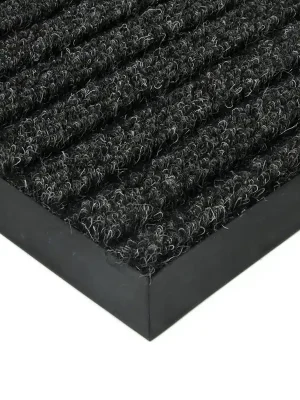 Aanbieding Černá textilní zátěžová vstupní rohož FLOMA Shakira - délka 500 cm, šířka 200 cm, výška 1,6 cm