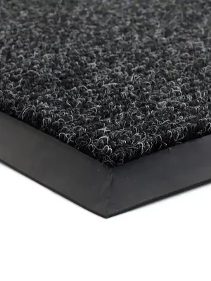 Aanbieding Černá textilní zátěžová vstupní rohož FLOMA Catrine - délka 300 cm, šířka 500 cm, výška 1,35 cm