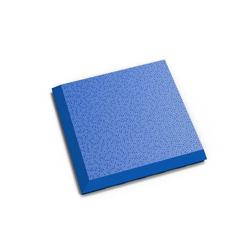 Lage Prijs Modrý plastový (PVC) rohový nájezd "typ C" Fortelock Invisible (hadí kůže) - délka 14,5 cm, šířka 14,5 cm, výška 0,67 cm