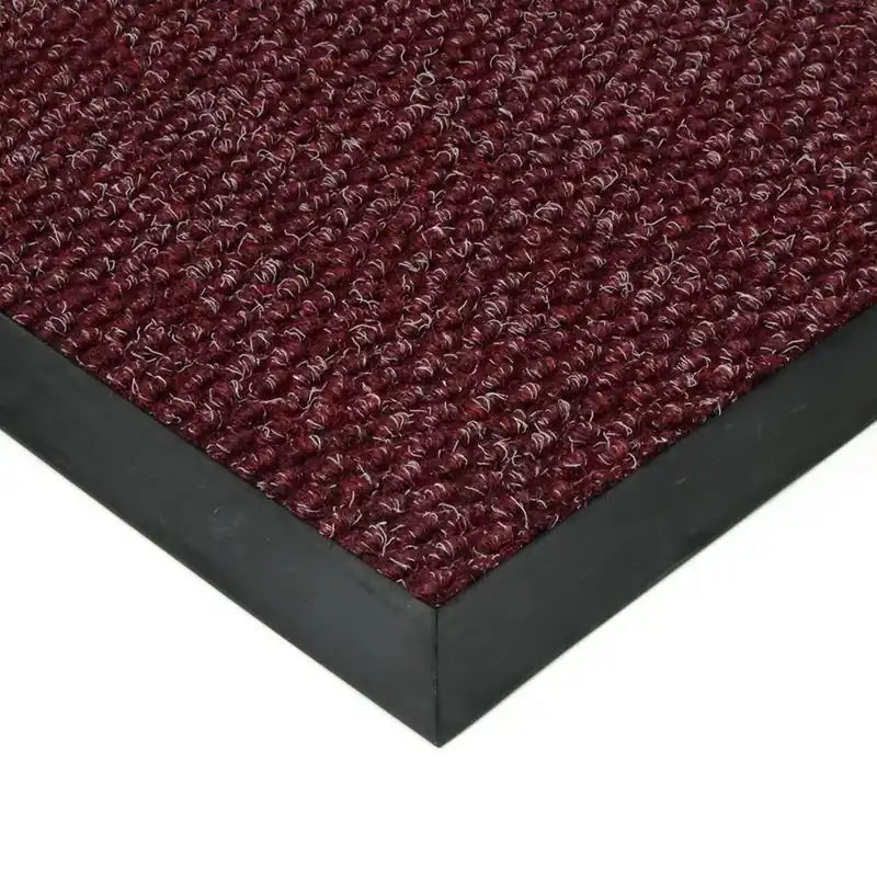 Červená textilní zátěžová vstupní rohož FLOMA Fiona - délka 140 cm, šířka 190 cm, výška 1,1 cm Hete Deal
