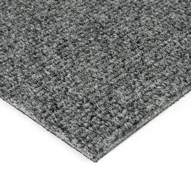 Šedá kobercová čisticí zóna FLOMA Catrine - délka 100 cm, šířka 100 cm, výška 1,35 cm Merkproduct