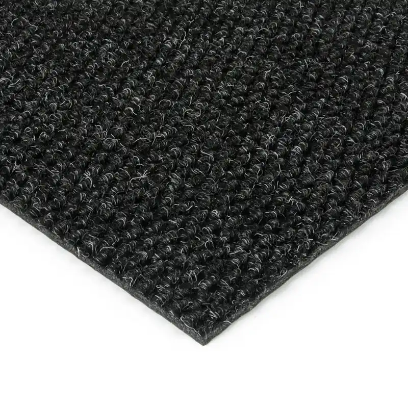 Černá kobercová zátěžová čisticí zóna FLOMA Fiona - délka 50 cm, šířka 100 cm, výška 1,1 cm Hete Deal