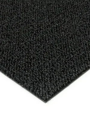Aanbieding Černá plastová vnitřní venkovní zátěžová čisticí zóna FLOMA Rita - délka 50 cm, šířka 100 cm, výška 1 cm