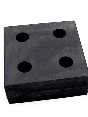 Lage Prijs Gumový doraz na rampu FLOMA - délka 25 cm, šířka 25 cm, tloušťka 10 cm