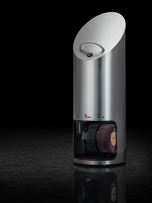 Stříbrný nerezový čistič bot Heute Ellipse plus Flitsaanbieding