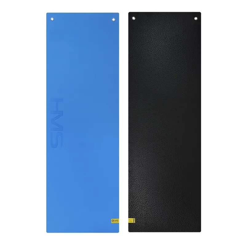 Modrá podložka do fitness centra, posilovny a na cvičení HMS MFK03 - délka 180 cm, šířka 60 cm, výška 1,5 cm Flitsaanbieding