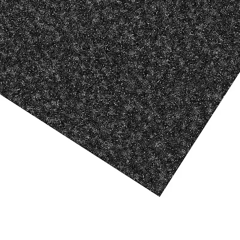 Veilige Betaling Černá kobercová čisticí zóna FLOMA Valeria (Bfl-S1) - délka 200 cm, šířka 200 cm, výška 0,9 cm