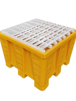 Plastová jímka s roštem - objem 1200 l - délka 130 cm, šířka 130 cm, výška 90 cm Betaalbaar