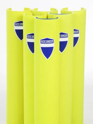 Žlutá plastová ochrana regálů pro stojiny regálů 88-100 mm Rack Armour sz-M - výška 60 cm Meest Verkocht
