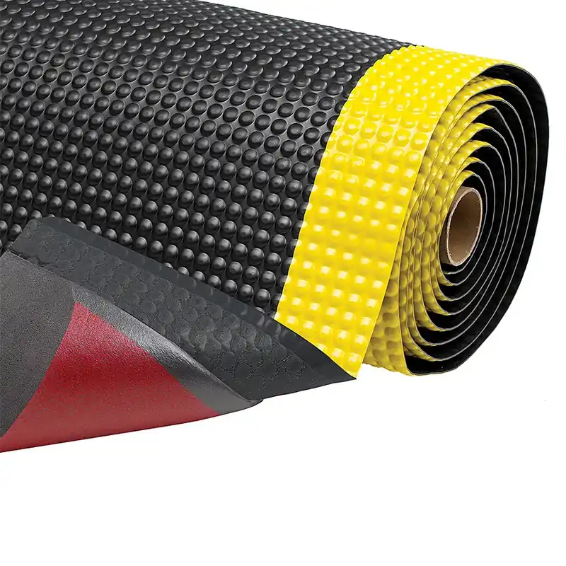 Černo-žlutá protiúnavová laminovaná rohož Sky Trax - délka 150 cm, šířka 91 cm, výška 1,9 cm Flitsaanbieding