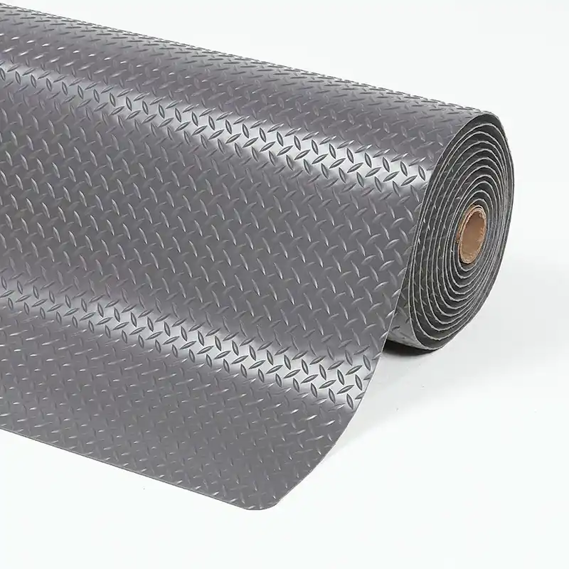 Koopje Šedá protiúnavová laminovaná rohož (role) Cushion Trax - délka 22,8 m, šířka 60 cm, výška 1,4 cm