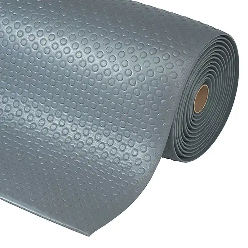 Premium Šedá protiúnavová rohož (metráž) Bubble Sof-Tred - délka 1 cm, šířka 91 cm, výška 1,27 cm