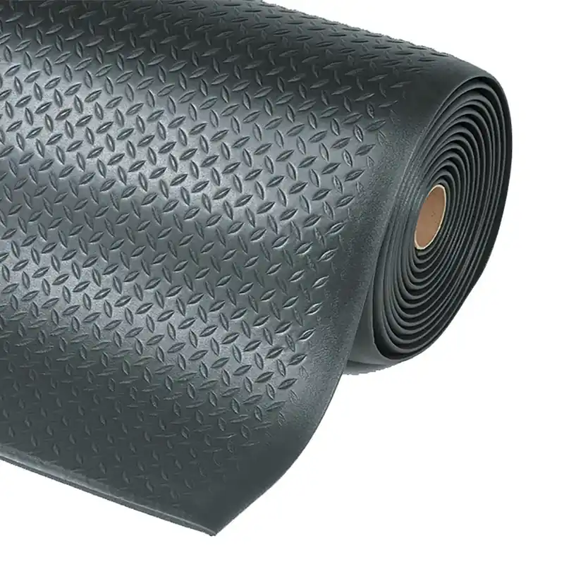 Černá protiúnavová rohož (metráž) Diamond Sof-Tred - délka 1 cm, šířka 91 cm, výška 1,27 cm Bestel Nu