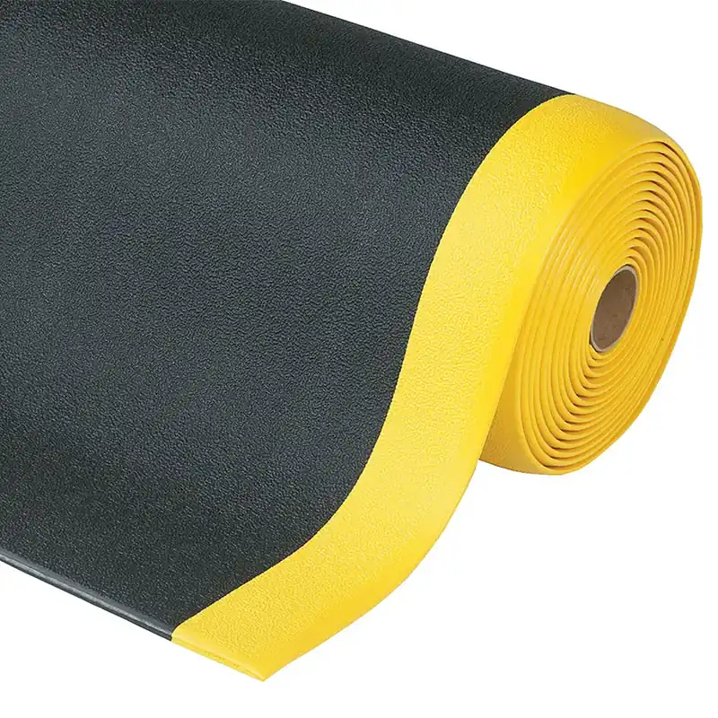 Černo-žlutá protiúnavová rohož Sof-Tred Plus - délka 91 cm, šířka 60 cm, výška 0,94 cm Superprijs