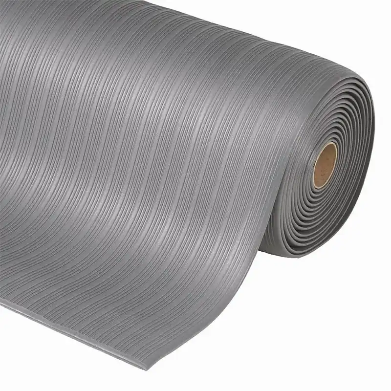 Šedá protiúnavová rohož (metráž) Airug - délka 1 cm, šířka 122 cm, výška 0,94 cm Direct Verzonden