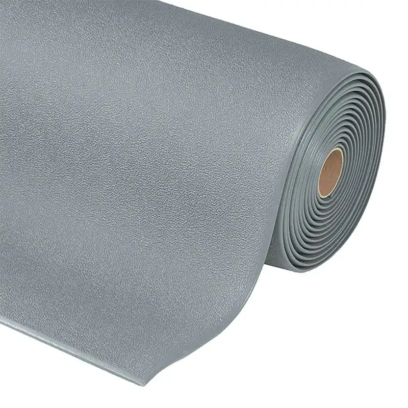 Šedá protiskluzová ESD rohož (metráž) Cushion Stat - délka 1 cm, šířka 91 cm, výška 0,94 cm Voordeelprijs