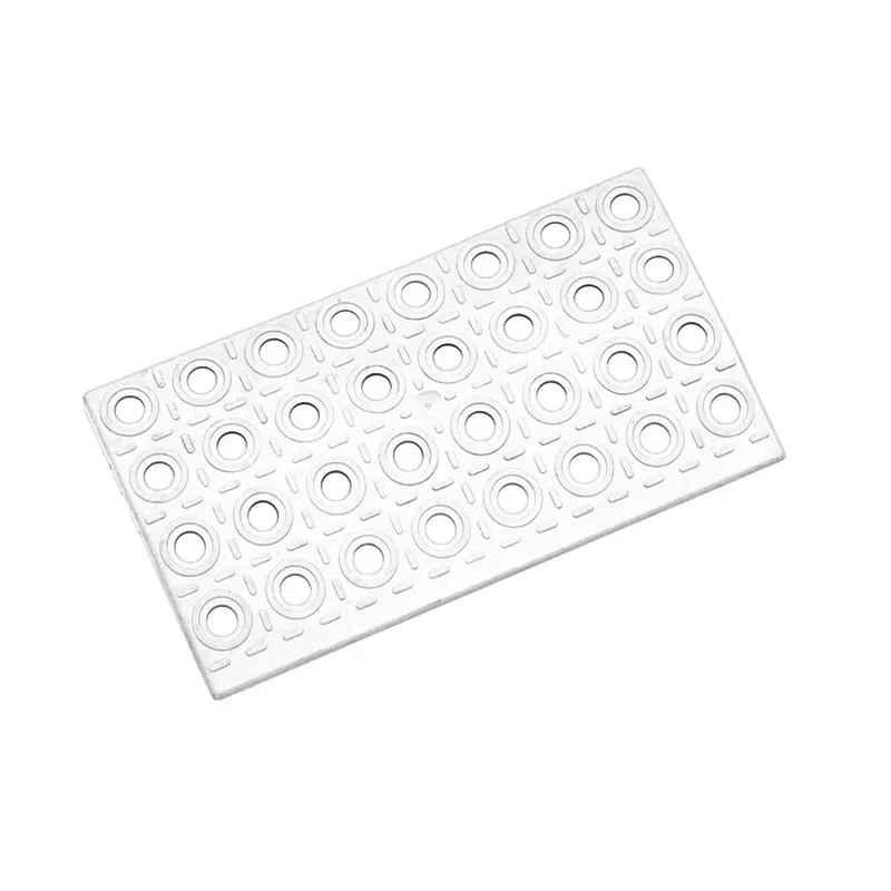 Merkproduct Bílý plastový nájezd AvaTile AT-HRD - délka 25 cm, šířka 13,7 cm, výška 1,6 cm