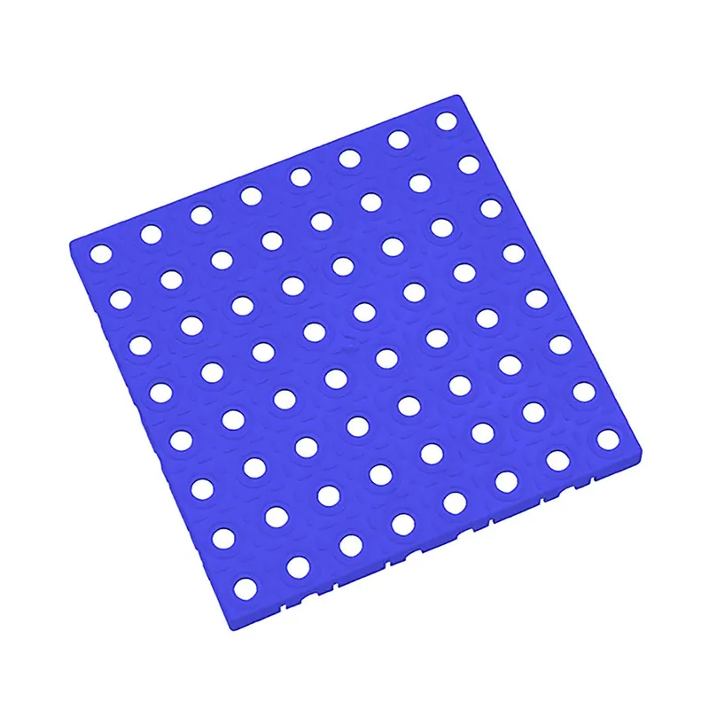Premium Modrá plastová (PE) dlažba AvaTile AT-STD - délka 25 cm, šířka 25 cm, výška 1,6 cm