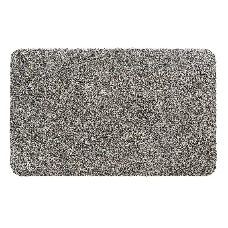 Béžová pratelná vstupní rohož (metráž) FLOMA Aqua Luxe - délka 1 cm, šířka 200 cm, výška 1,2 cm Gratis Retour