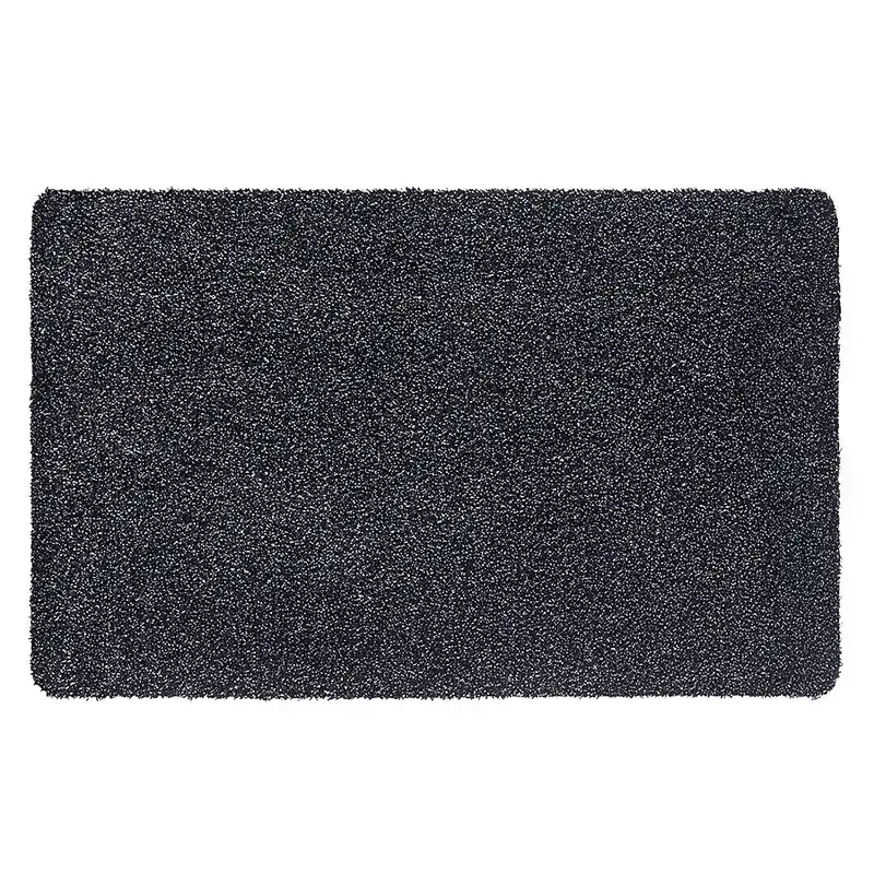 Grafitová pratelná vstupní rohož FLOMA Aqua Luxe - délka 50 cm, šířka 80 cm, výška 1,2 cm Beperkte Voorraad